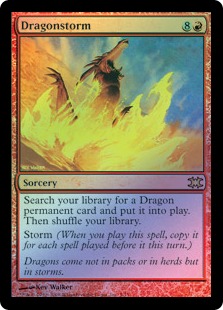 【ENG】【Foil】《ドラゴンの嵐/Dragonstorm》[V08]