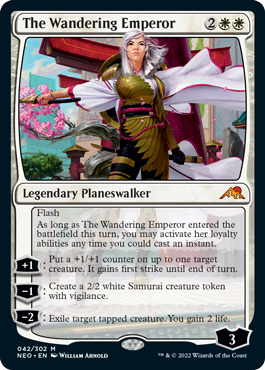 【ENG】【Foil】《放浪皇/The Wandering Emperor》[NEO]