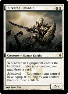 【ENG】《純鋼の聖騎士/Puresteel Paladin》[NPH]