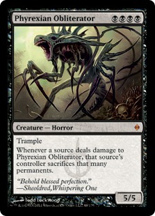 【ENG】《ファイレクシアの抹消者/Phyrexian Obliterator》[NPH]