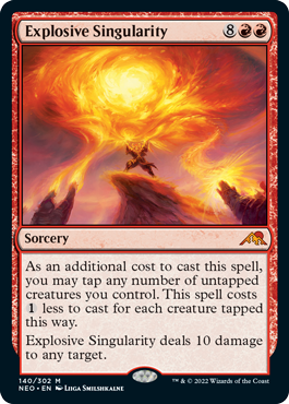 【ENG】【Foil】《爆発的特異性/Explosive Singularity》[NEO]