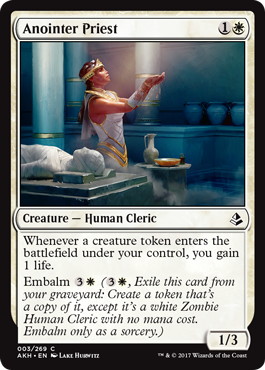 【ENG】《選定の司祭/Anointer Priest》[AKH]