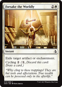 【ENG】《俗物の放棄/Forsake the Worldly》[AKH]