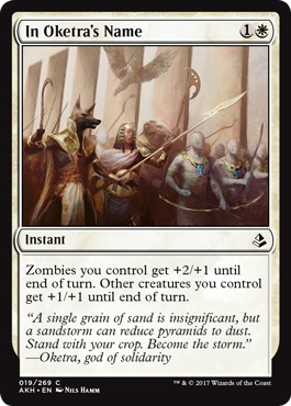【ENG】《オケチラの名のもとに/In Oketra's Name》[AKH]