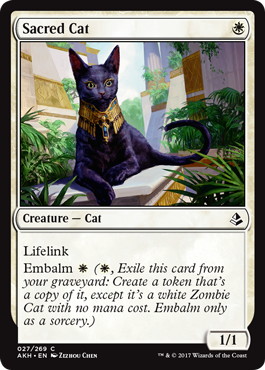 【ENG】《聖なる猫/Sacred Cat》[AKH]