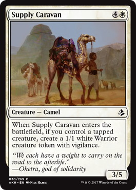 【ENG】《補給の隊商/Supply Caravan》[AKH]