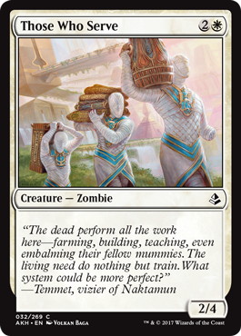 【ENG】《仕える者たち/Those Who Serve》[AKH]
