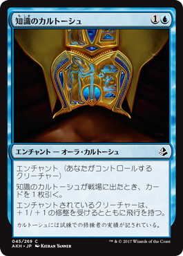 【JPN】《知識のカルトーシュ/Cartouche of Knowledge》[AKH]