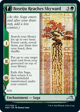 【ENG】【Foil】《天空に到る母聖樹/Boseiju Reaches Skyward》[NEO]