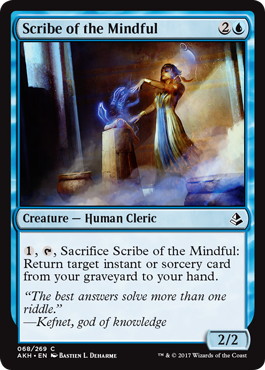 【ENG】《周到の書記官/Scribe of the Mindful》[AKH]
