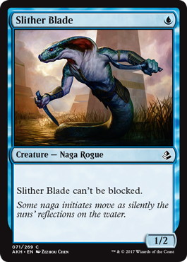 【ENG】《這い寄る刃/Slither Blade》[AKH]