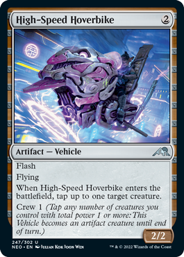 【ENG】【Foil】《高速ホバーバイク/High-Speed Hoverbike》[NEO]