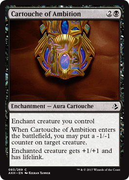 【ENG】《野望のカルトーシュ/Cartouche of Ambition》[AKH]