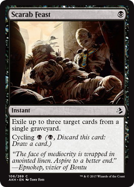 【ENG】《スカラベの饗宴/Scarab Feast》[AKH]