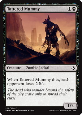 【ENG】《ぼろぼろのミイラ/Tattered Mummy》[AKH]