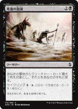 【JPN】《死後の放浪/Wander in Death》[AKH]