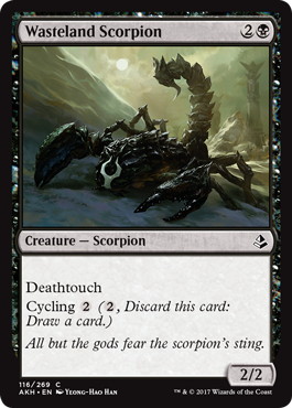 【ENG】《不毛地の蠍/Wasteland Scorpion》[AKH]