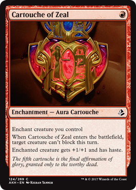【ENG】《激情のカルトーシュ/Cartouche of Zeal》[AKH]