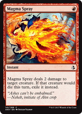 【ENG】《マグマのしぶき/Magma Spray》[AKH]