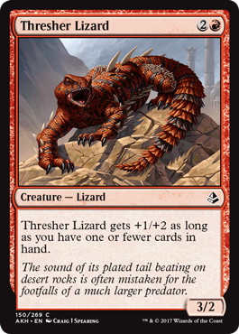 【ENG】《オナガトカゲ/Thresher Lizard》[AKH]