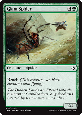 【ENG】《大蜘蛛/Giant Spider》[AKH]