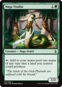 【ENG】《ナーガの生気論者/Naga Vitalist》[AKH]