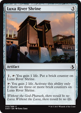 【ENG】《ルクサ川の祭殿/Luxa River Shrine》[AKH]