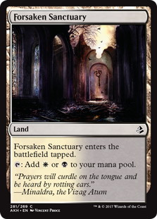【ENG】《放棄された聖域/Forsaken Sanctuary》[AKH]