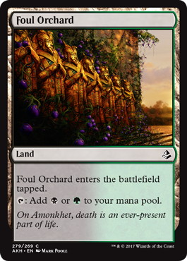 【ENG】《穢れた果樹園/Foul Orchard》[AKH]