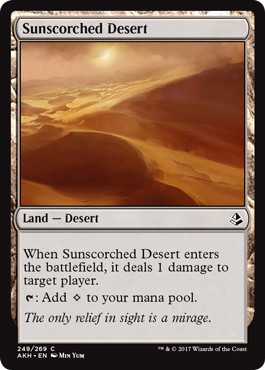 【ENG】《陽焼けした砂漠/Sunscorched Desert》[AKH]