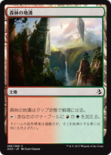 【JPN】《森林の地溝/Timber Gorge》[AKH]