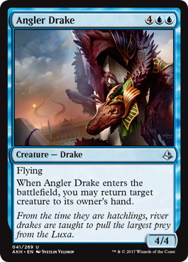 【ENG】《釣りドレイク/Angler Drake》[AKH]