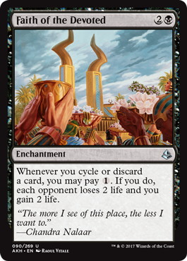 【ENG】《信者の確信/Faith of the Devoted》[AKH]