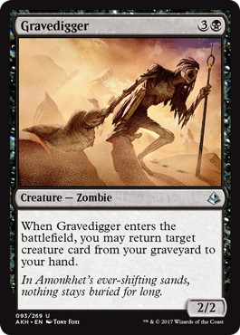 【ENG】《グレイブディガー/Gravedigger》[AKH]