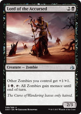 【ENG】《呪われた者の王/Lord of the Accursed》[AKH]