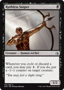 【ENG】《無情な狙撃手/Ruthless Sniper》[AKH]