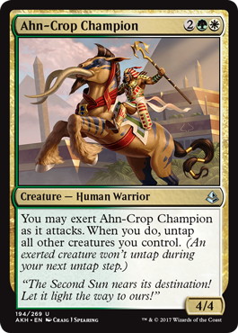 【ENG】《アン一門の勇者/Ahn-Crop Champion》[AKH]