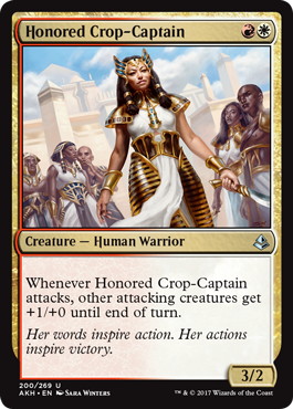 【ENG】《名誉ある門長/Honored Crop-Captain》[AKH]