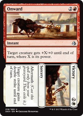 【ENG】《先手+必勝/Onward+Victory》[AKH]