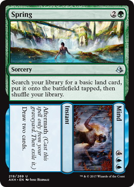 【ENG】【Foil】《開拓+精神/Spring+Mind》[AKH]