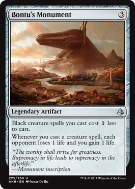 【ENG】【Foil】《バントゥの碑/Bontu's Monument》[AKH]