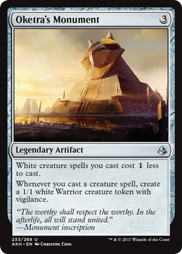 【ENG】【Foil】《オケチラの碑/Oketra's Monument》[AKH]