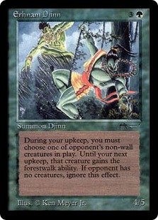 【ENG】《アーナム・ジン/Erhnam Djinn》[ARN]
