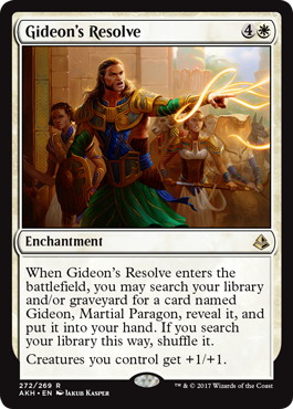 【ENG】《ギデオンの決意/Gideon's Resolve》[AKH]