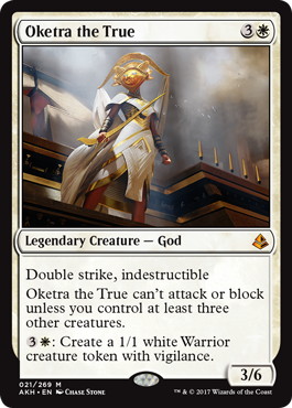 【ENG】《信義の神オケチラ/Oketra the True》[AKH]