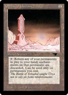 【ENG】《再帰のオベリスク/Obelisk of Undoing》[ATQ]