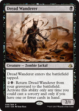 【ENG】《戦慄の放浪者/Dread Wanderer》[AKH]