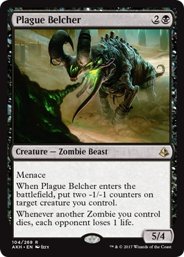 【ENG】《疫病吹き/Plague Belcher》[AKH]
