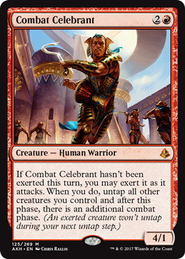 【ENG】《戦闘の祝賀者/Combat Celebrant》[AKH]