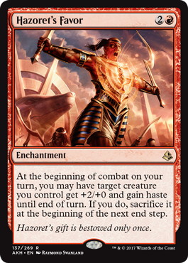 【ENG】《ハゾレトの指名/Hazoret's Favor》[AKH]